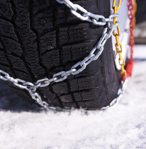 Chaînes de neige pour voiture, minibus ou fourgon